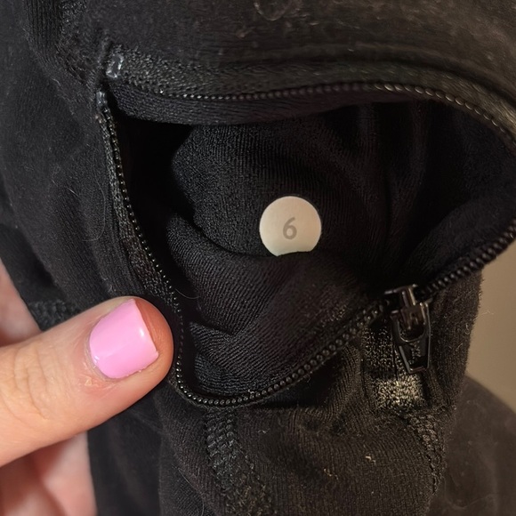 Black Zip-Up Lululemon Jacket - Picture 4 of 5